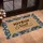 Joyeux Noel French Christmas Greeting - Holly Snowflake Holiday Decor Doormat - 4