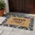 Joyeux Noel French Christmas Greeting - Holly Snowflake Holiday Decor Doormat - 5