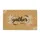 Gather Script Laurel Wreath Botanical Greenery - Rustic Farmhouse Home Decor Doormat - 3