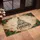 We Wish You A Merry Christmas Tree Silhouette Pinecone Berries - Holiday Gift Doormat - 4