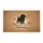 Fluffy Dog Silhouette 'Hello Welcome' Text - Home Decor Gift for Dog Lover Doormat - 3