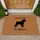 Schnauzer Dog Hello Welcome - Welcome Home Decor for Dog Lovers Doormat - 1