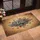 Hello Script Snowflakes Pine Branches Red Berries Plaid - Winter Holiday Home Decor Doormat - 4