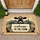 Welcome TO THE FARM Cow Silhouette - Farmhouse Home Decor Gift for Farm Lover Doormat - 1