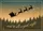 Santa Sleigh Reindeer Flying Pine Forest Night Sky - 'And To All A Good Night' Christmas Doormat - 7