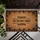 Custom Family Name Evergreen Forest - Rustic Home Decor Gift Doormat - 6