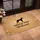 Greyhound Dog Silhouette 'Hello Welcome' - Home Decor Gift for Dog Lover Doormat - 4