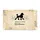 Black Poodle 'Hello And Welcome' Text Botanical Foliage - Home Decor Gift Doormat - 3