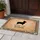 Corgi Silhouette Hello Welcome Text Leafy Branches Floral – Welcome Home Decor Gift Doormat - 5