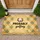 Golf Ball Tee Probably Golfing Laurel Wreath - Golf Lover Home Decor Gift for Dad Doormat - 1