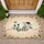 Hello Floral Botanical Dandelion Poppy - Welcome Home Decor Gift Doormat - 1