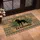 Hound Dog Welcome Botanical Ferns Diamond Accents - Home Decor Gift Doormat - 4