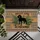 Hound Dog Welcome Botanical Ferns Diamond Accents - Home Decor Gift Doormat - 6
