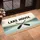 Lake House Canoe Paddles Serene Lake Forest Landscape Rustic Home Decor Gift Doormat - 4