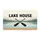 Lake House Canoe Paddles Serene Lake Forest Landscape Rustic Home Decor Gift Doormat - 3