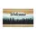 Welcome Script Pine Fir Forest Tree Line Diamond Border - Housewarming Decor Doormat - 3