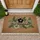 Mele Kalikimaka Black Hibiscus Pine Tropical - Christmas Home Decor Gift Doormat - 1