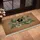Mele Kalikimaka Black Hibiscus Pine Tropical - Christmas Home Decor Gift Doormat - 4