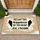 Ice Cream Happiness Quote Cones - Sweet Treat Home Decor Gift Doormat - 1
