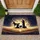 Nativity Holy Family Silhouette Christmas Devotional Decor Doormat - 1