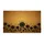 Black Sunflowers Prominent Petals Golden Brown Ochre Field - Farmhouse Home Decor Gift Doormat - 3