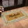 Mahalo Plumeria Geometric Woven Tapestry Golden Brown - Tropical Home Decor Gift Doormat - 4
