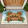 Aloha Tropical Palm Hibiscus - Home Decor Gift Doormat - 1