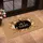 Black Pumpkin Silhouette Hey There Text Fall Leaves - Autumn Home Decor Doormat - 4