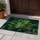 Monstera Deliciosa Leaves Tropical Jungle Foliage - Nature Lover Gift Doormat - 5