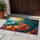 Golden Sunburst Serpentine Floral River Mountain Garden Decor Gift Doormat - 5