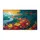 Golden Sunburst Serpentine Floral River Mountain Garden Decor Gift Doormat - 3