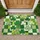 Celtic Shamrock Patchwork St. Patrick's Day - Lucky Home Decor Gift Doormat - 1