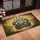 Majestic Brown Bear Paw Print Mountains River Forest Wilderness - Wildlife Lover Gift Doormat - 4