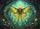 Ornate Luna Moth Stained Glass - Forest Garden Decor Gift Doormat - 7
