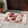 Nine Quilted Hearts Floral Grid - Housewarming Home Decor Gift Doormat - 5