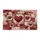 Patchwork Hearts Scrolled Floral Roses - Home Decor Gift Doormat - 3