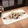 Opulent Gold Heart Frame Rose Bouquets Wildflower Garden - Home Decor Gift Doormat - 4