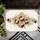 Opulent Gold Heart Frame Rose Bouquets Wildflower Garden - Home Decor Gift Doormat - 6