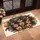 Jeweled Mardi Gras Masks Golden Filigree - Mardi Gras Celebration Decor Doormat - 4