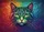 Vibrant Jewel Tone Rainbow Filigree Cat Face Home Decor Gift for Cat Lover Doormat - 7