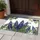Texas Bluebonnet Flora Tapestry Cream Background - Home Decor Gift for Plant Lover Doormat - 5