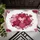 Hearts Red Pink Polka Dots Floral - Everyday Home Decor Gift Doormat - 6