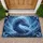 Majestic Ice Dragon Head Cavern - Fantasy Home Decor Gift for Dragon Lover Doormat - 1