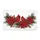 Red Cardinal Poinsettia Holly Berries - Christmas Winter Home Decor Bird Lover Gift Doormat - 3