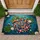 Vibrant Koi Fish Lily Pads Water Lilies Pond Garden - Outdoor Decor Gift Doormat - 1