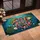 Vibrant Koi Fish Lily Pads Water Lilies Pond Garden - Outdoor Decor Gift Doormat - 4