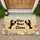 Wipe Your Claws Lobster Seashell Beach - Coastal Home Decor Gift for Beach Lovers Doormat - 1
