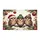 Owls Winter Hats Pine Branch Holly Berries Christmas Decor Doormat - 3