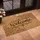 Black Script Welcome Flourishes - Home Entryway Decor Gift Doormat - 4