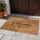 Black Script Welcome Flourishes - Home Entryway Decor Gift Doormat - 5